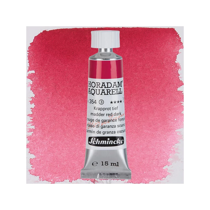 Schmincke Horadam akvarel boja u tubi, 15 ml - 354, madder red dark