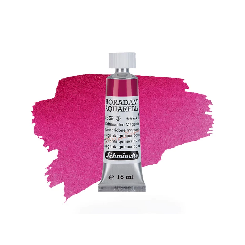 Schmincke Horadam akvarel boja u tubi, 15 ml - 369, quinacridone magenta