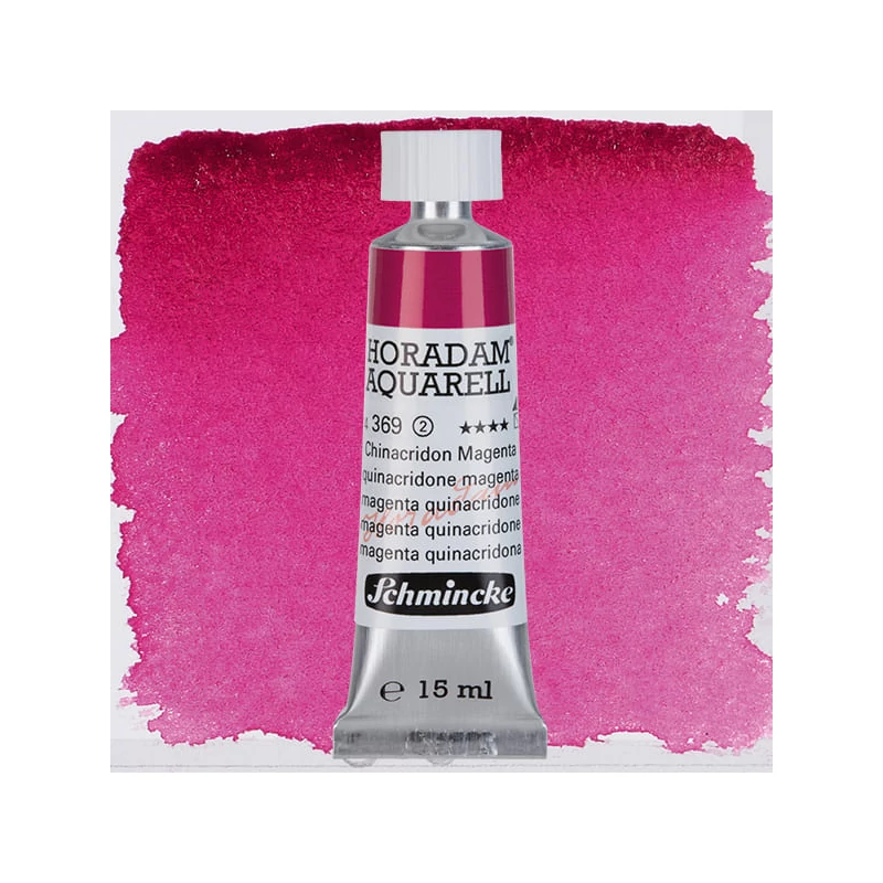 Schmincke Horadam akvarel boja u tubi, 15 ml - 369, quinacridone magenta
