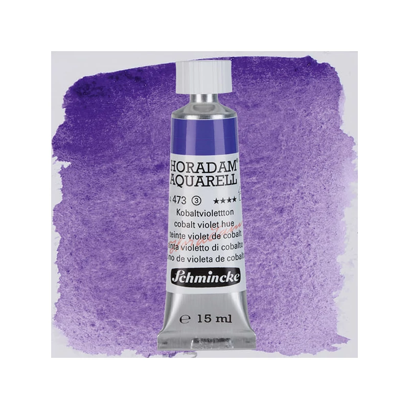 Schmincke Horadam akvarel boja u tubi, 15 ml - 473, cobalt violet hue, granulirajući