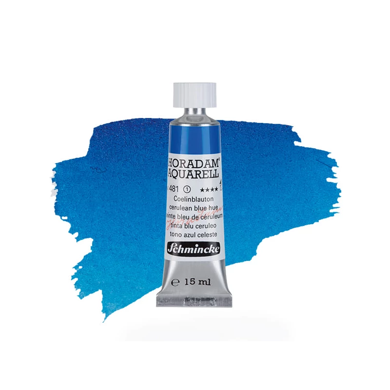 Schmincke Horadam akvarel boja u tubi, 15 ml - 481, cerulean blue hue