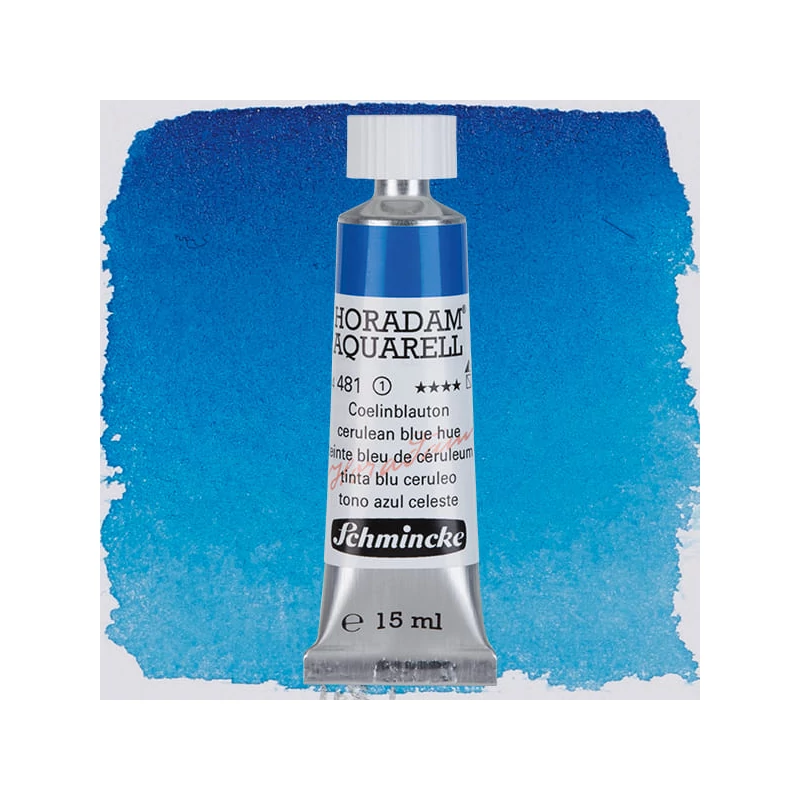 Schmincke Horadam akvarel boja u tubi, 15 ml - 481, cerulean blue hue