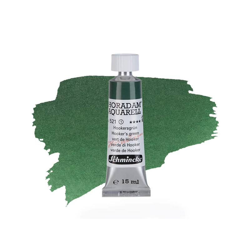 Schmincke Horadam akvarel boja u tubi, 15 ml - 521, hooker's green