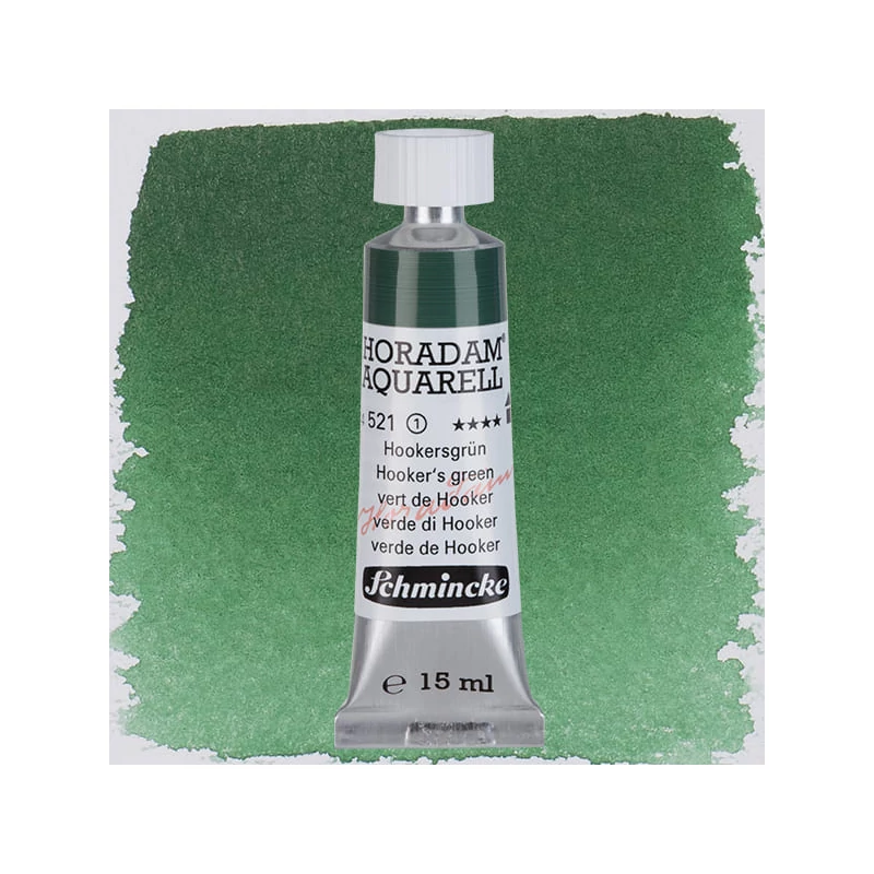 Schmincke Horadam akvarel boja u tubi, 15 ml - 521, hooker's green