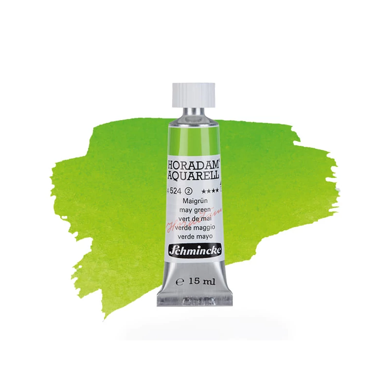Schmincke Horadam akvarel boja u tubi, 15 ml - 524, may green