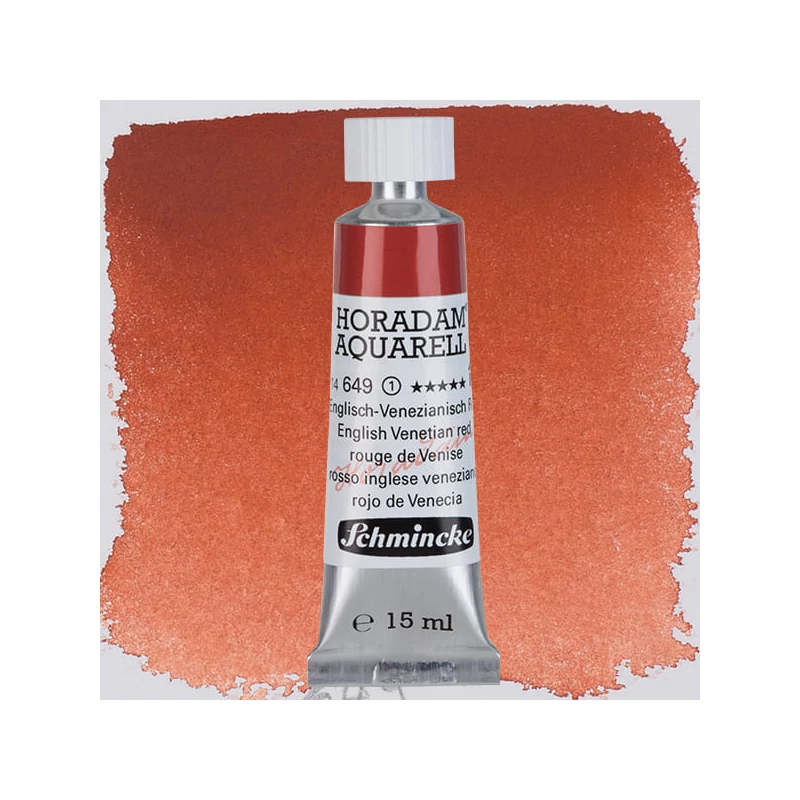 Schmincke Horadam akvarel boja u tubi, 15 ml - 649, english venetian red