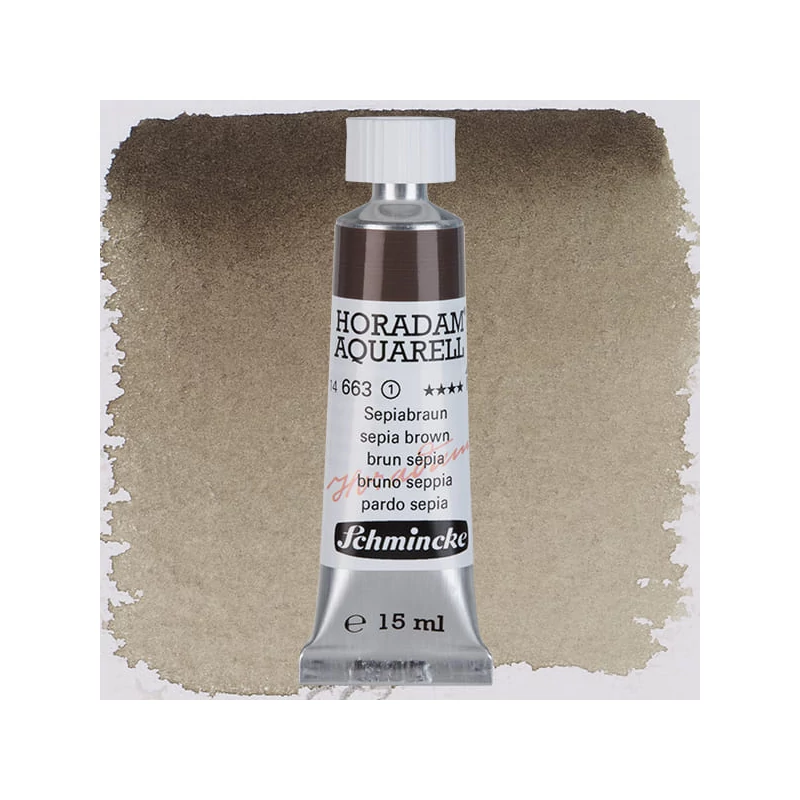 Schmincke Horadam akvarel boja u tubi, 15 ml - 663, sepia brown