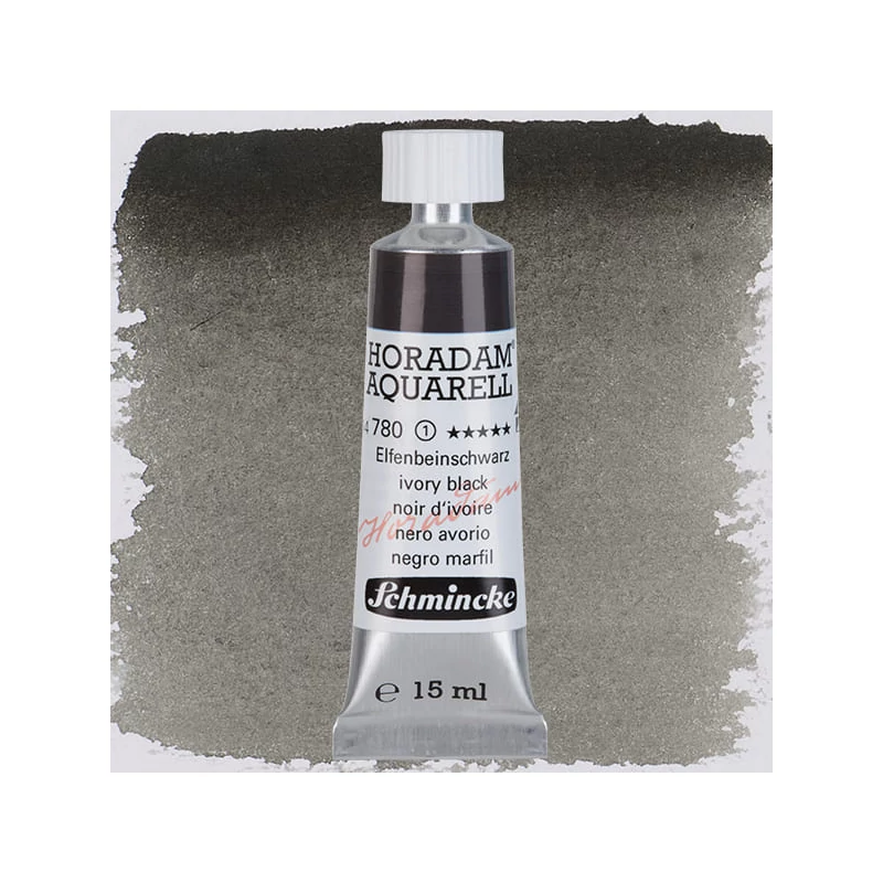 Schmincke Horadam akvarel boja u tubi, 15 ml - 780, ivory black