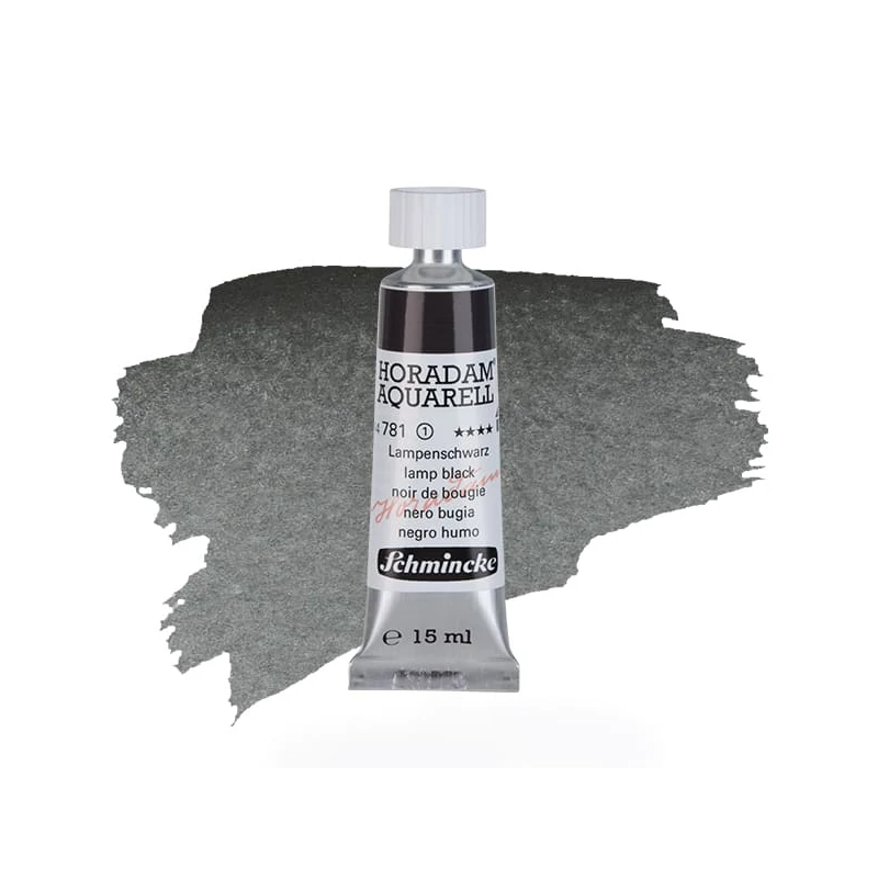 Schmincke Horadam akvarel boja u tubi, 15 ml - 781, lamp black