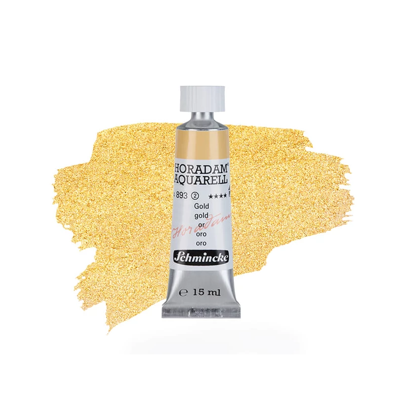Schmincke Horadam akvarel boja u tubi, 15 ml - 893, gold