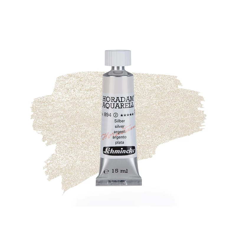 Schmincke Horadam akvarel boja u tubi, 15 ml - 894, silver