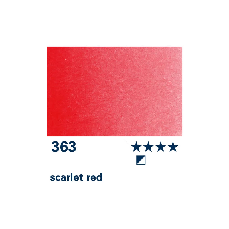 Schmincke Horadam akvarel boja u tubi, 15 ml - 363, scarlet red