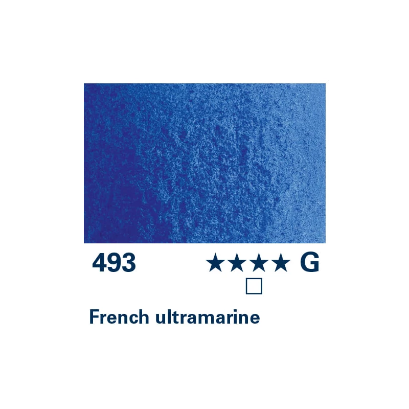 Schmincke Horadam akvarel boja u tubi, 15 ml - 493, french ultramarine, granulirajući