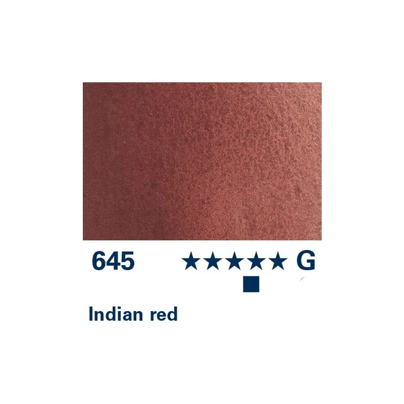 Schmincke Horadam akvarel boja u tubi, 15 ml - 645, indian red, granulirajući