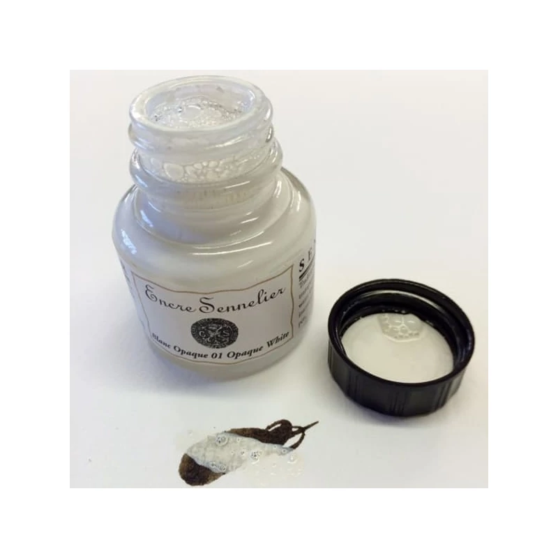 Sennelier tuš za crtanje, 30 ml - 001, opaque white