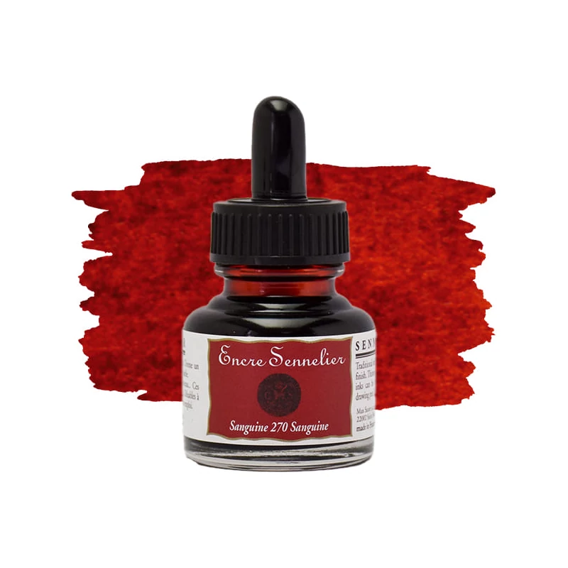 Sennelier tuš za crtanje, 30 ml - 270, sanguine