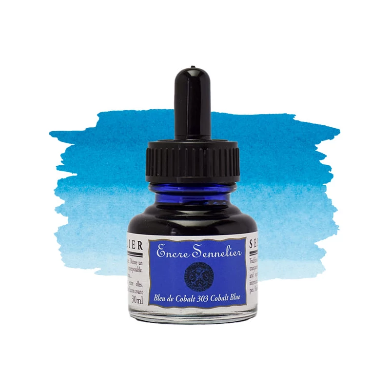 Sennelier tuš za crtanje, 30 ml - 303, cobalt blue