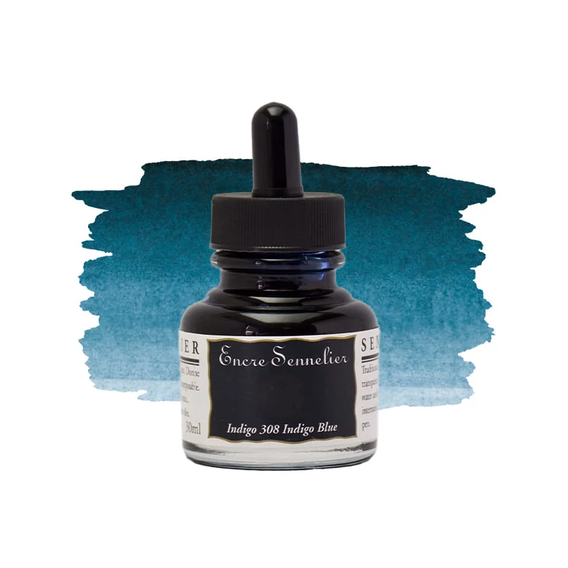 Sennelier tuš za crtanje, 30 ml - 308, indigo blue
