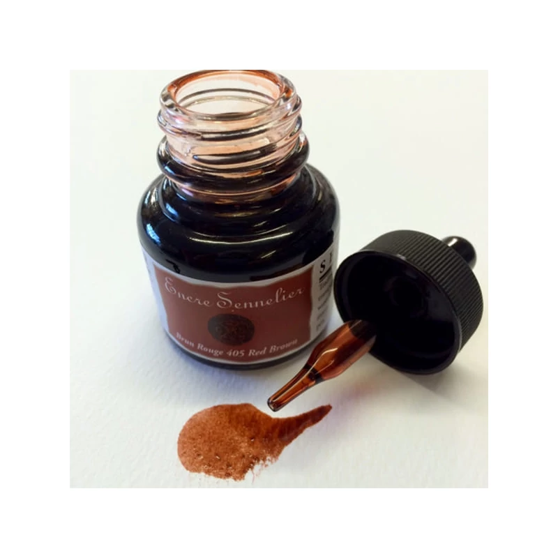 Sennelier tuš za crtanje, 30 ml - 405, red brown