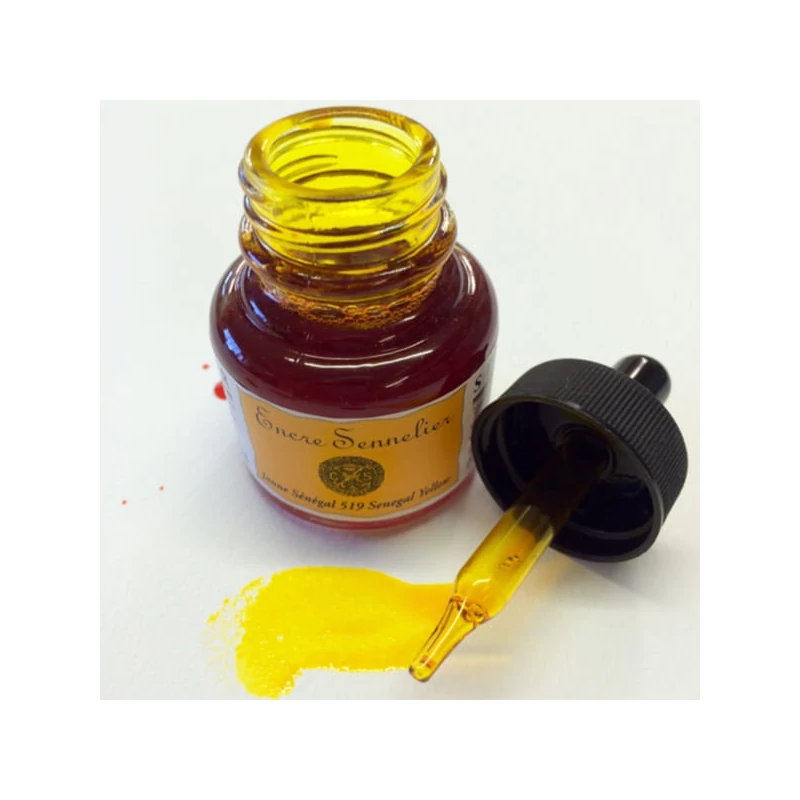 Sennelier tuš za crtanje, 30 ml - 519, senegal yellow