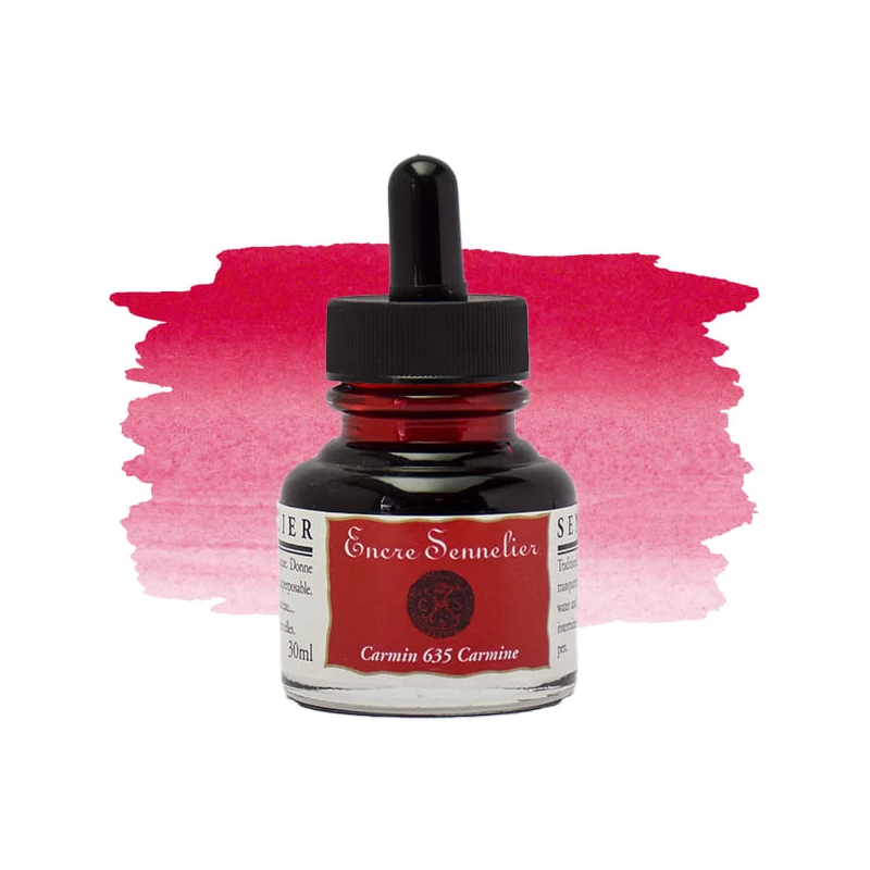 Sennelier tuš za crtanje, 30 ml - 635, carmine