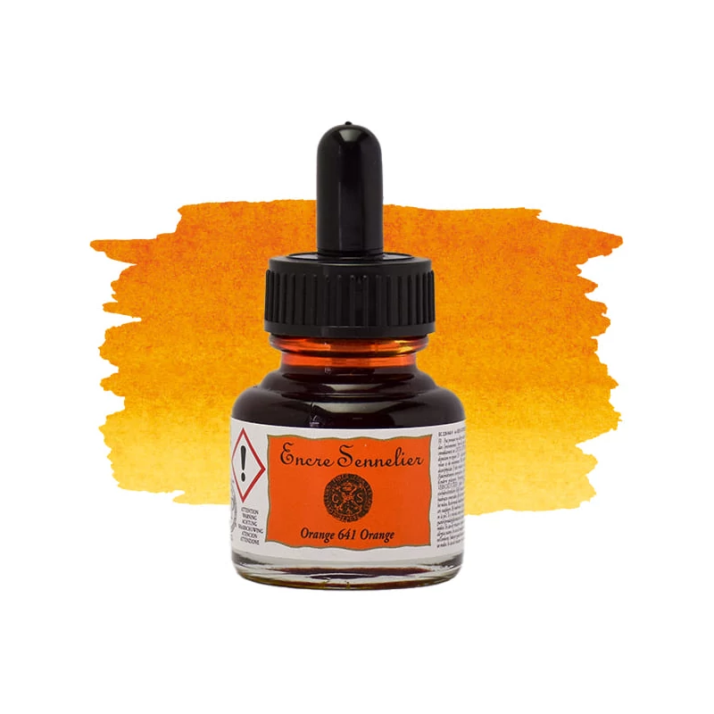 Sennelier tuš za crtanje, 30 ml - 641, orange