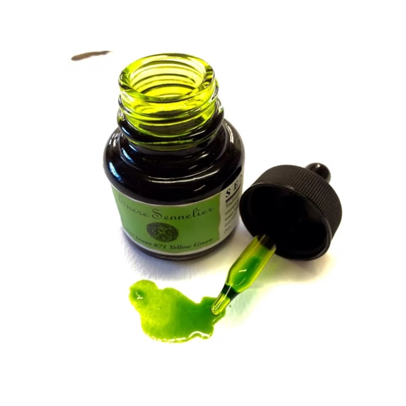 Sennelier tuš za crtanje, 30 ml - 871, yellowish green