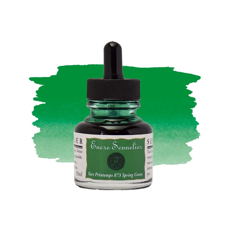 Sennelier tuš za crtanje, 30 ml - 873, spring green