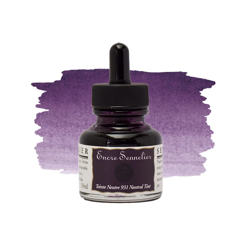 Sennelier tuš za crtanje, 30 ml - 931, neutral hue