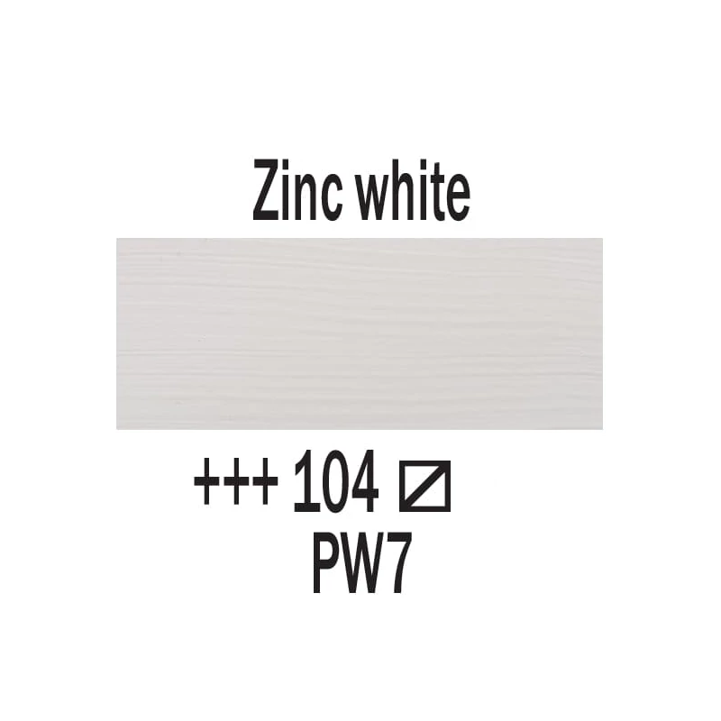 Talens Amsterdam akrilna boja, 20 ml - 104, zinc white