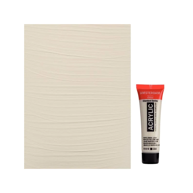 Talens Amsterdam akrilna boja, 20 ml - 222, naples yellow light