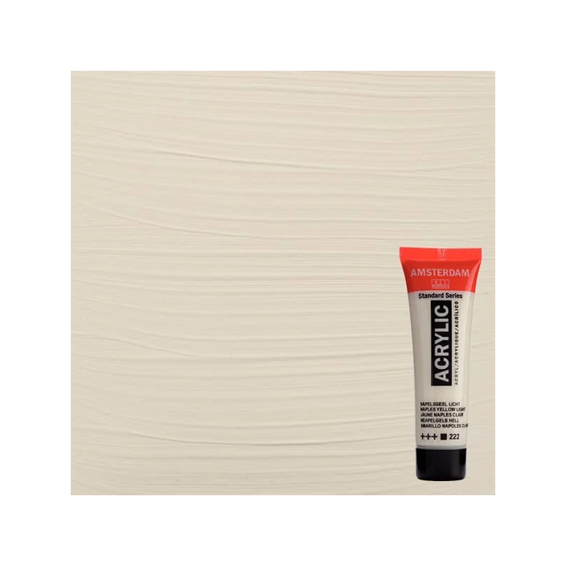 Talens Amsterdam akrilna boja, 20 ml - 222, naples yellow light