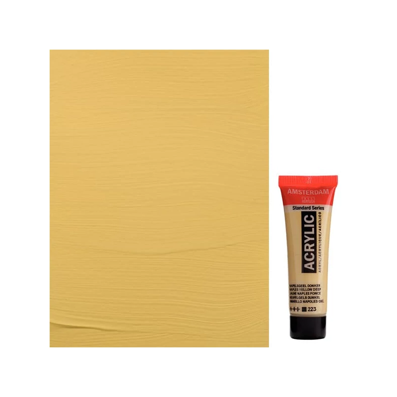 Talens Amsterdam akrilna boja, 20 ml - 223, naples yellow deep