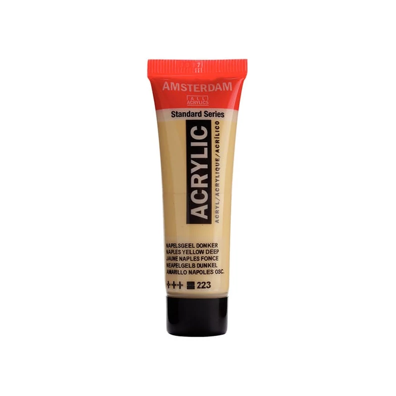 Talens Amsterdam akrilna boja, 20 ml - 223, naples yellow deep