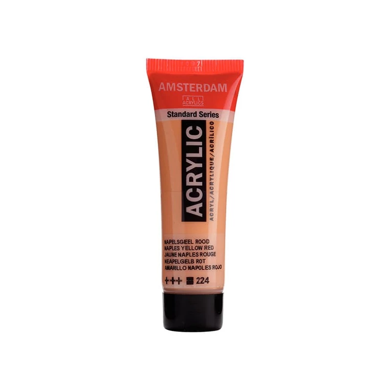 Talens Amsterdam akrilna boja, 20 ml - 224, naples yellow red