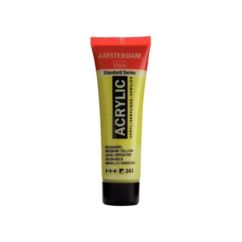 Talens Amsterdam akrilna boja, 20 ml - 243, greenish yellow