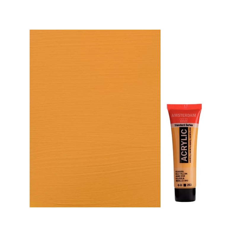 Talens Amsterdam akrilna boja, 20 ml - 253, gold yellow