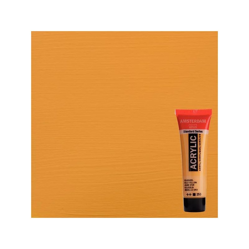 Talens Amsterdam akrilna boja, 20 ml - 253, gold yellow