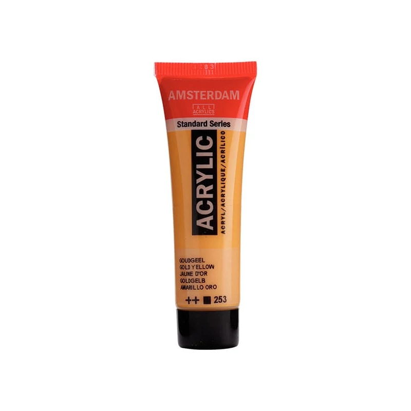 Talens Amsterdam akrilna boja, 20 ml - 253, gold yellow