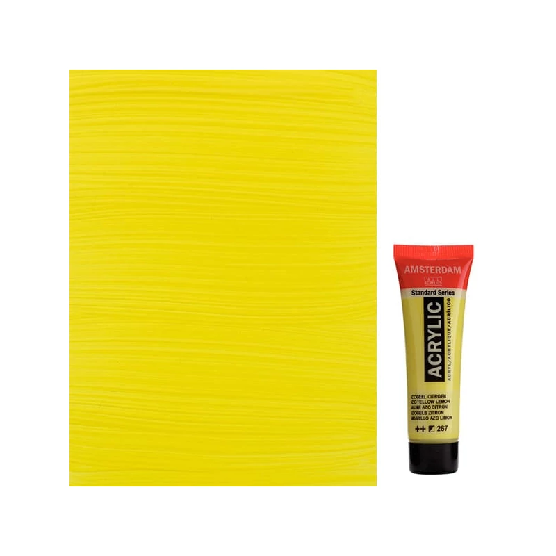 Talens Amsterdam akrilna boja, 20 ml - 267, azo yellow lemon
