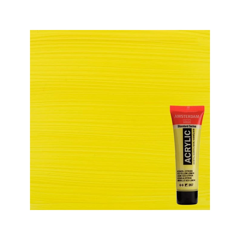 Talens Amsterdam akrilna boja, 20 ml - 267, azo yellow lemon