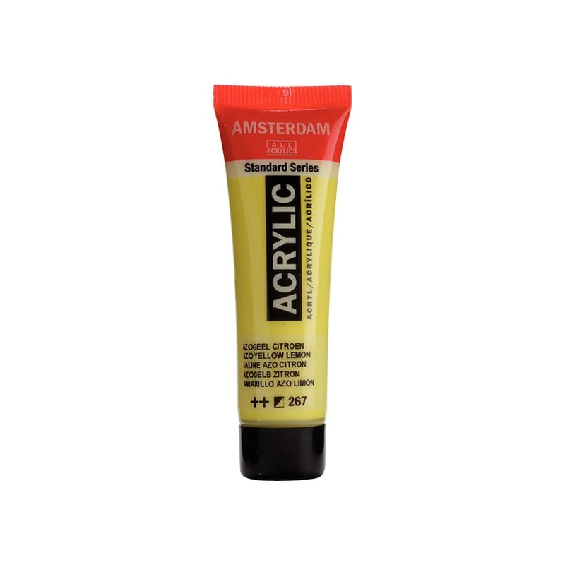Talens Amsterdam akrilna boja, 20 ml - 267, azo yellow lemon