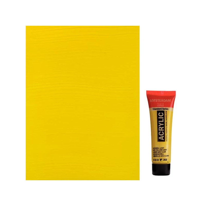 Talens Amsterdam akrilna boja, 20 ml - 268, azo yellow light