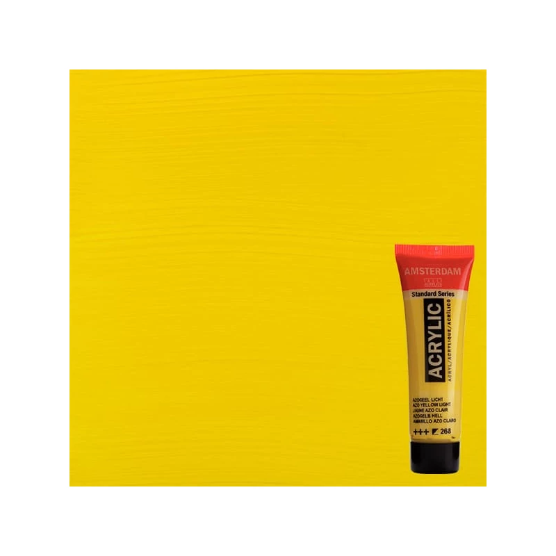 Talens Amsterdam akrilna boja, 20 ml - 268, azo yellow light
