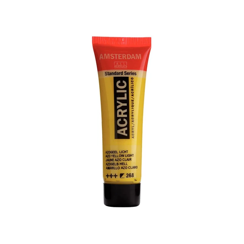 Talens Amsterdam akrilna boja, 20 ml - 268, azo yellow light