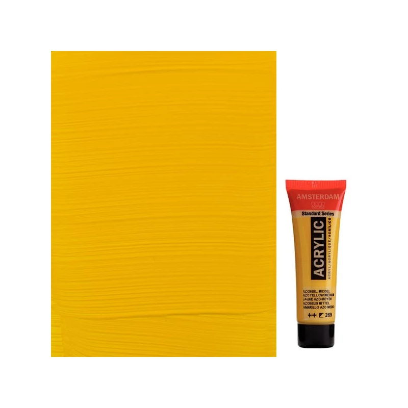 Talens Amsterdam akrilna boja, 20 ml - 269, azo yellow medium