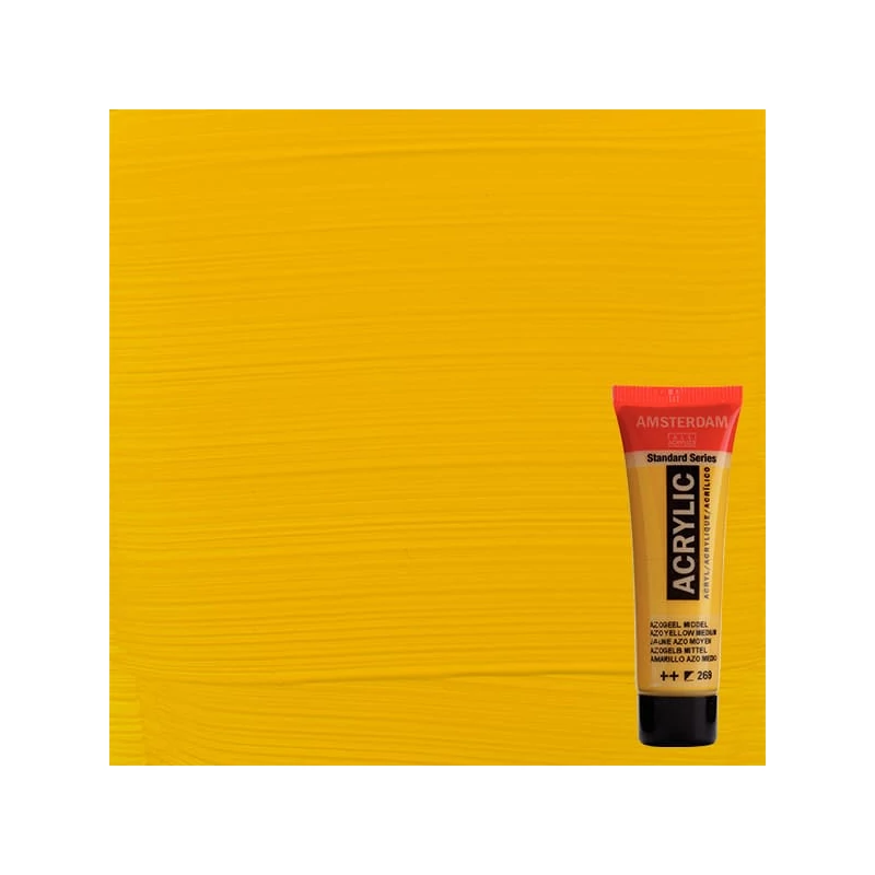 Talens Amsterdam akrilna boja, 20 ml - 269, azo yellow medium