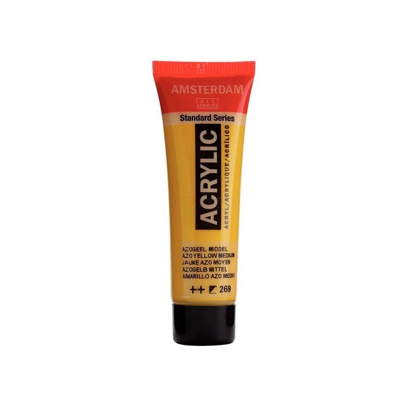Talens Amsterdam akrilna boja, 20 ml - 269, azo yellow medium