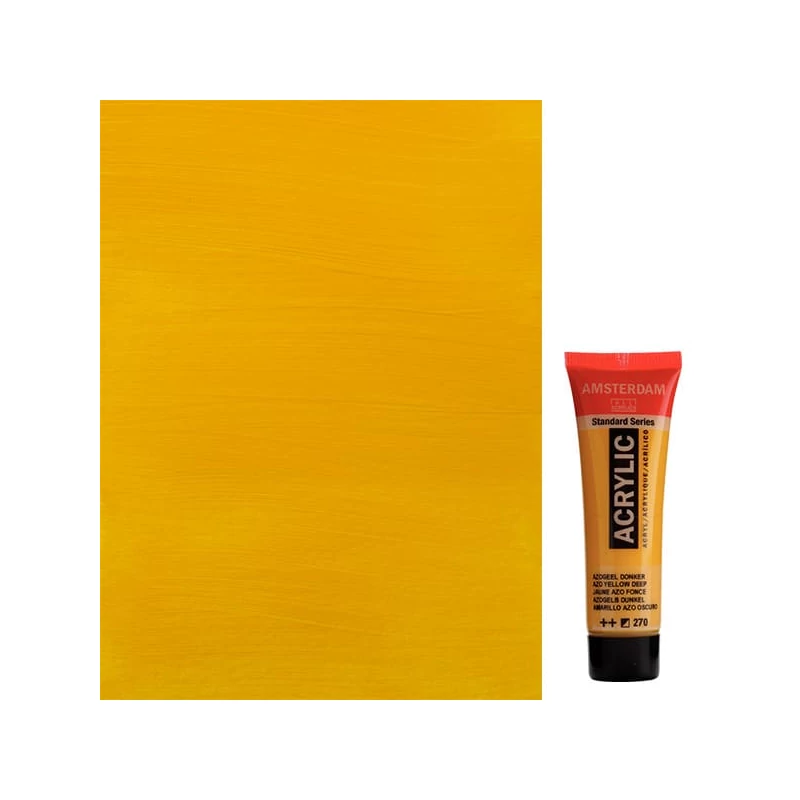 Talens Amsterdam akrilna boja, 20 ml - 270, azo yellow deep
