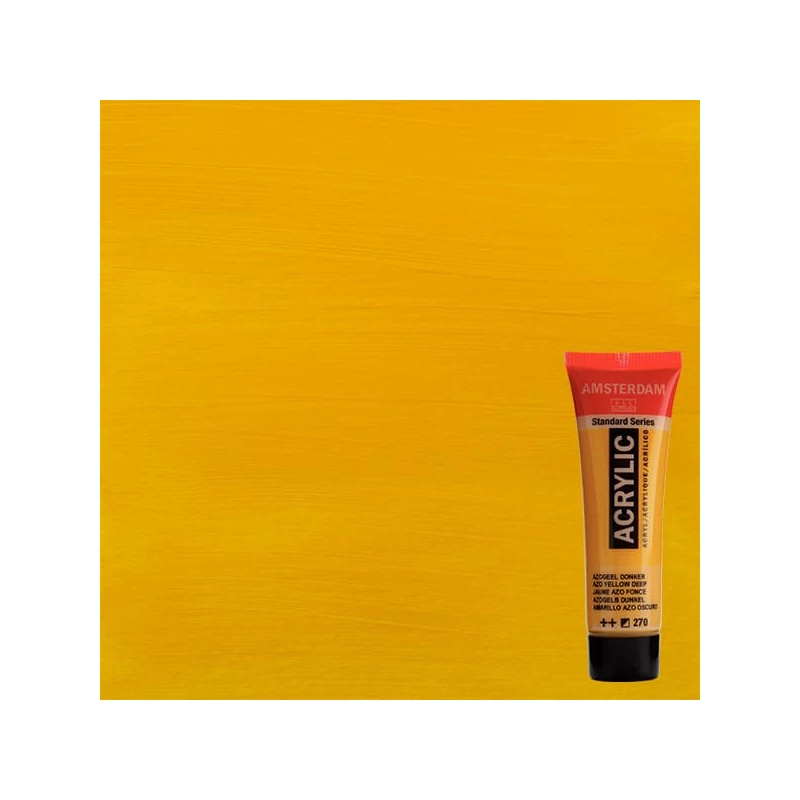Talens Amsterdam akrilna boja, 20 ml - 270, azo yellow deep
